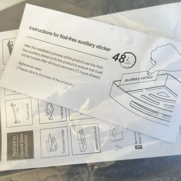 NWT Shower Shelf for Bathroom - Picture 6 of 7